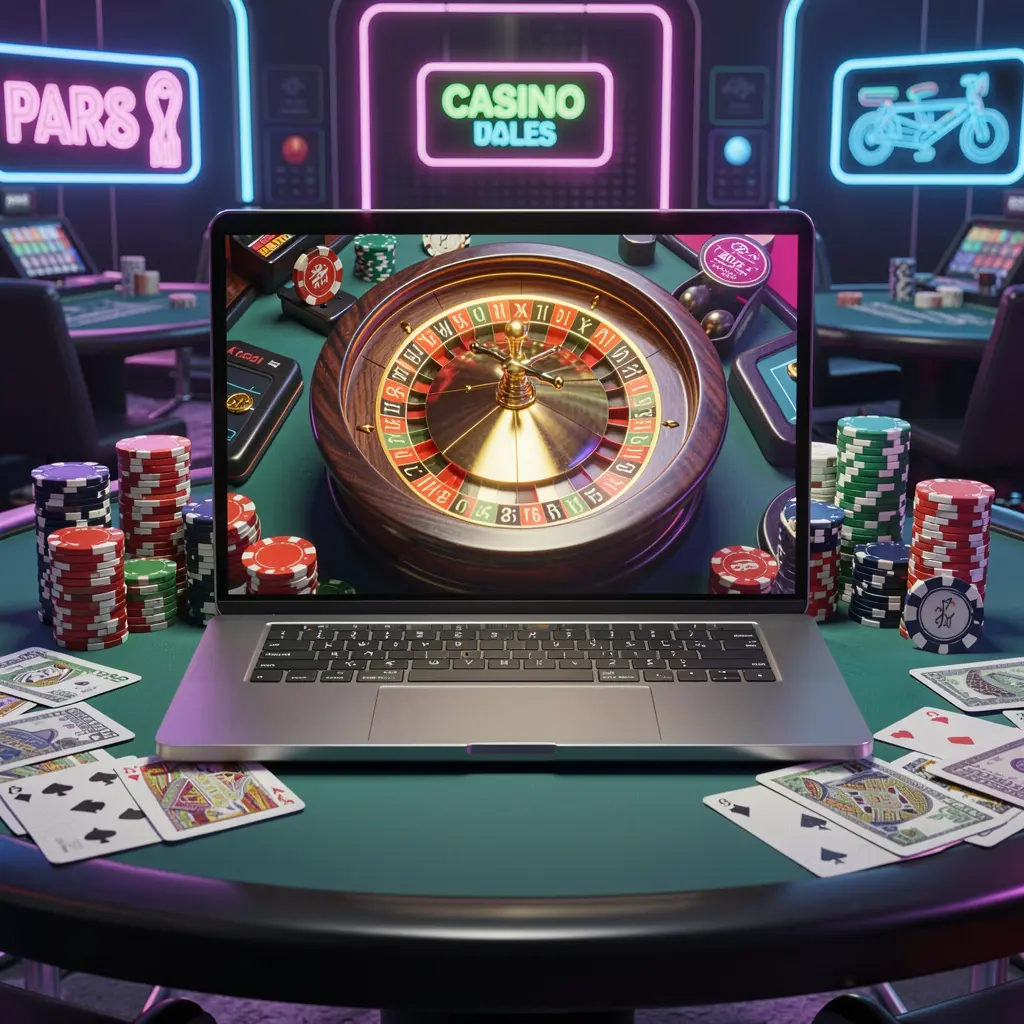 Mujer feliz disfrutando de vibrantes máquinas tragamonedas con símbolos 777 brillantes en el casino LURA77 en México, capturando la emoción del juego de tragamonedas en línea LURA77 – Sumérgete en la emocionante acción de la ruleta en vivo en línea en México